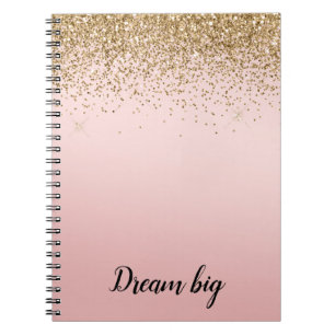 Carnet Gold Glam Glitzy Parties scintillant étincelante r