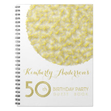 Golden Circle 50th Birthday Party GuestBook
