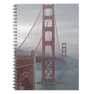 Carnet Golden gate bridge en brume