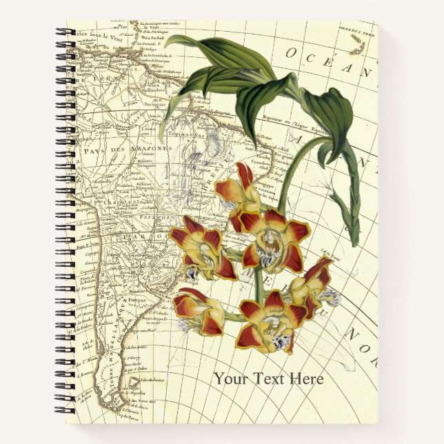 Carnet Golden Orchid Explorer (Devant)