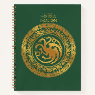 Carnet Golden Targaryen Crest