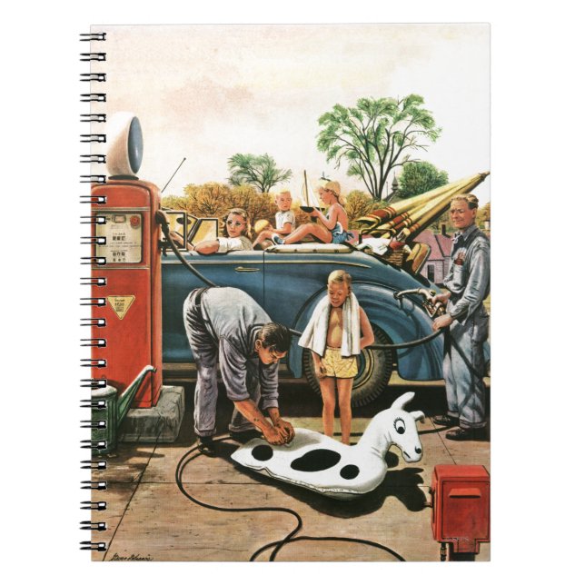 Carnet Gonflage du jouet de plage (Devant)