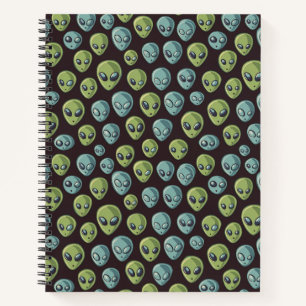 Carnet "Goofballs galactiques : Antiques Aliens sur Noir"