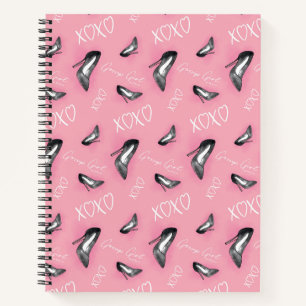 Carnet Gossip Girl High Heels Motif