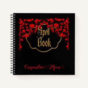 Carnet Gothique Dark Magic Personnalisé