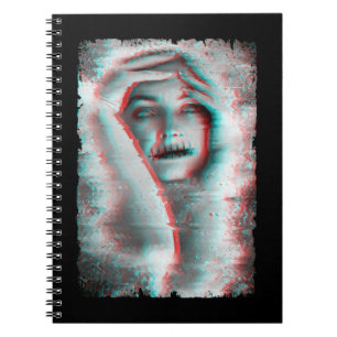 Carnet Gothique Horreur Girl Goth Occult Esthétique Dark 