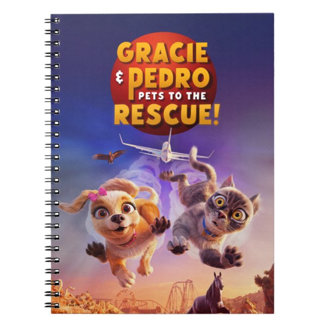 Carnet Gracie et Pedro : Les animaux à la rescousse ! (Devant)