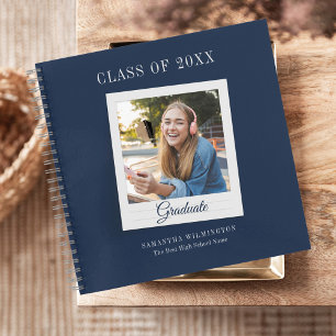Carnet Grad 2023 Photo Script Graduation Party Guest Book