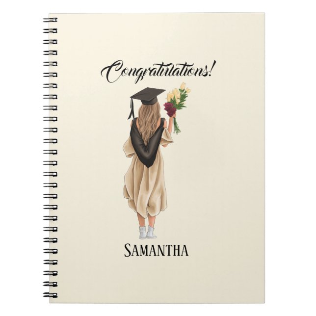 Carnet Graduation de l'aquarelle personnalisée (2) (Devant)