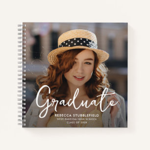 Carnet Graduation photo verticale moderne 2025 Invité