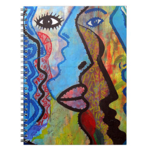 Carnet Graffiti Abstrait coloré