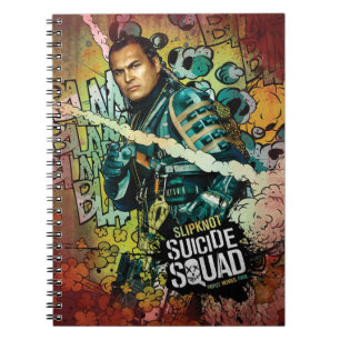 Carnet Graffiti de caractère de noeud coulant du peloton
