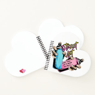 Carnet Graffiti de rue urbain