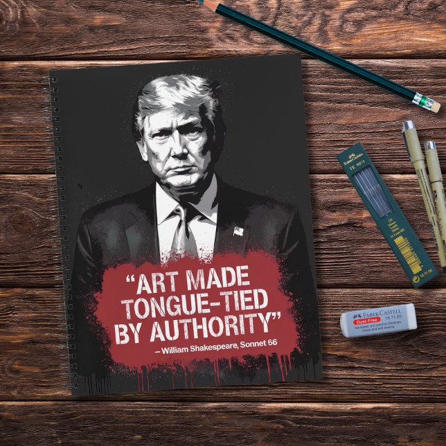Carnet Graffiti de Shakespeare (Citation de Shakespeare) (Créateur téléchargé)