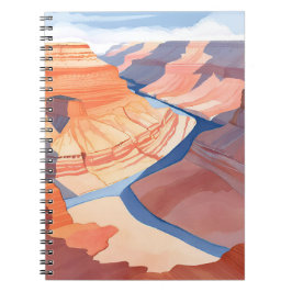Carnet Grand Canyon | Peinture paysage aquarelle
