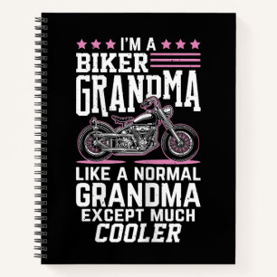 Carnet Grand-mère de vélo - Grand-mère de vélo