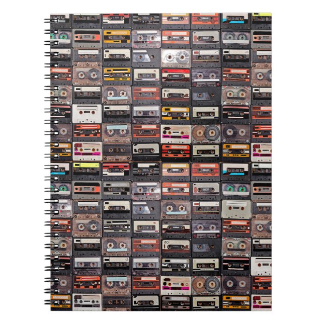 Carnet Grande collection de cassettes audio (Devant)