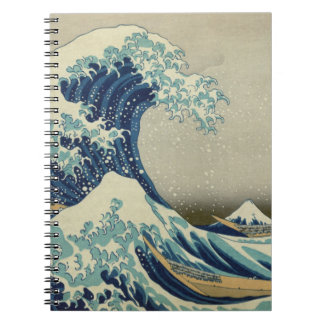Carnet "Grande vague au large de Kanagawa" par Hokusai