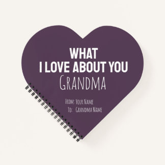 Carnet Grandma Gifts Grandmother Keepsake Simple For Her
