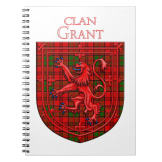 Carnet Grant Tartan Scottish Plaid Lion Rampant