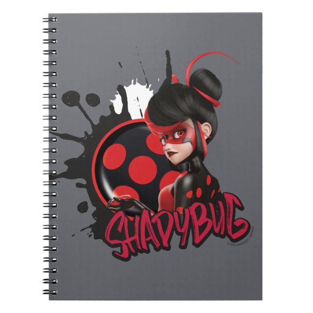 Carnet Graphique de caractères de Shadybug à revers Mirac (Devant)