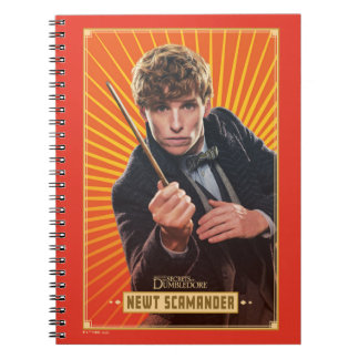Carnet Graphique de caractères Newt Scamander