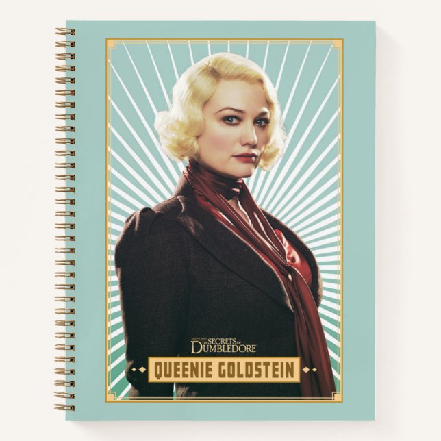 Carnet Graphique de caractères Queenie Goldstein (Devant)