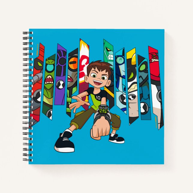 Carnet Graphique de collection d'Aliens Ben 10 (Devant)