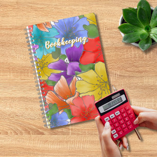 Carnet Graphique de suivi des dépenses de comptabilité fl