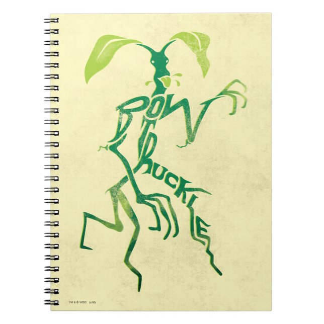 Carnet Graphique de typographie BOWTRUCKLE™ PICKETT™ (Devant)