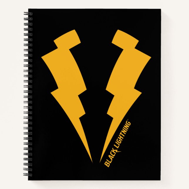 Carnet Graphique des boulons de foudre noirs (Devant)