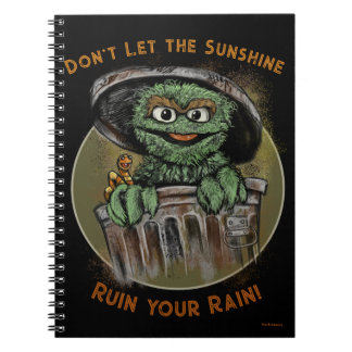 Carnet Graphique Oscar du Grouch et citation mince