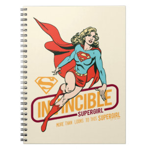 Carnet Graphique rétro-invincible Supergirl
