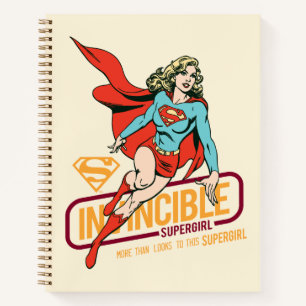 Carnet Graphique rétro-invincible Supergirl