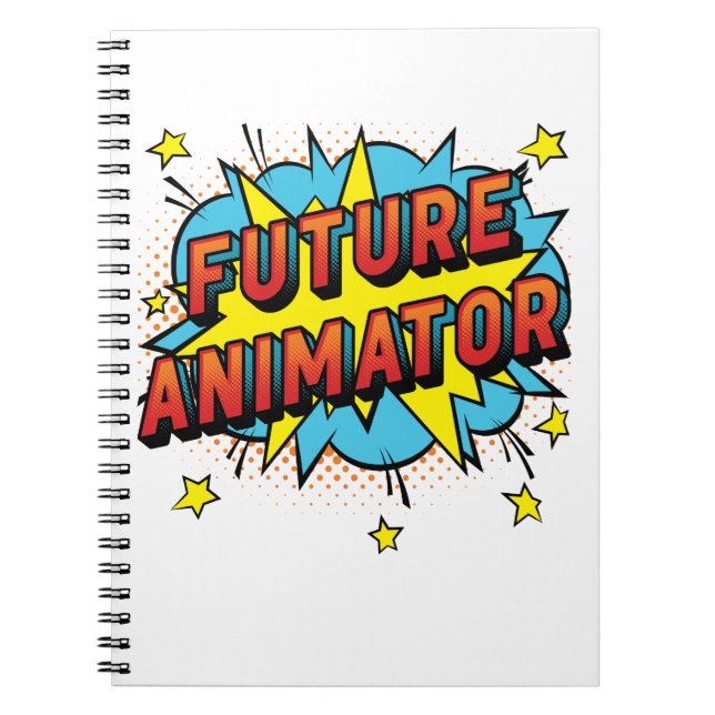 Carnet Graphiques de mouvement d'animation Future (Devant)