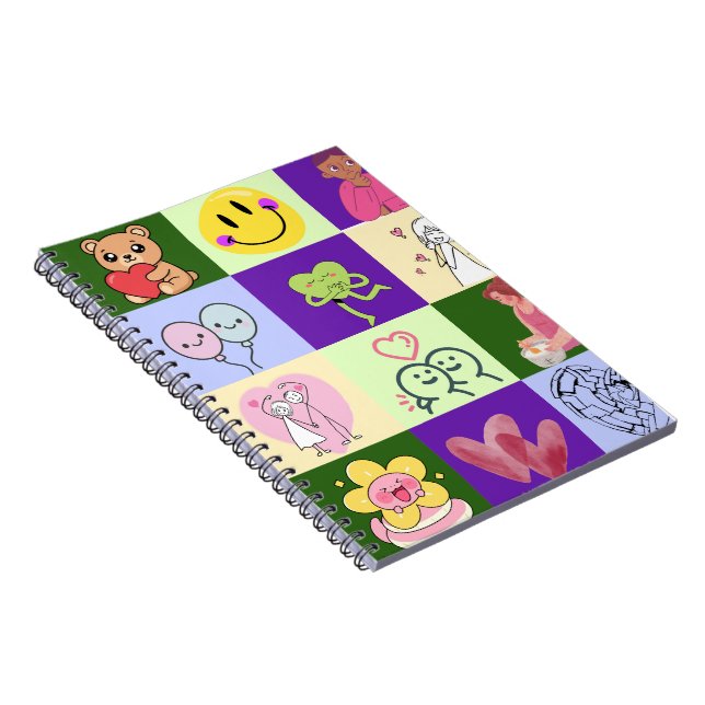 Carnet graphiques drôles cool (Côté Droit)