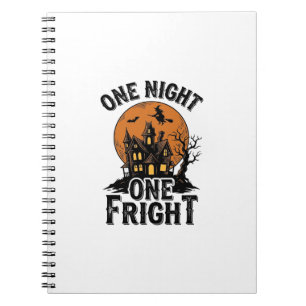 Carnet Graphisme de sorcière de lune de Halloween hanté v