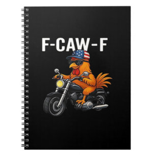 Carnet Graphisme esthétique classique de poulet F-Caw-F