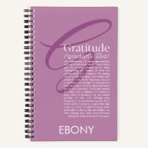Gratitude définie (Mauve)