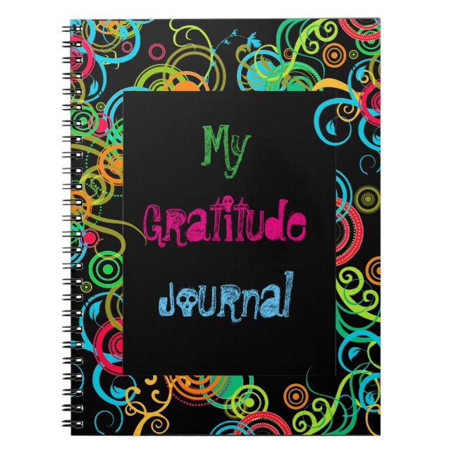 Carnet Gratitude en spirale (Devant)