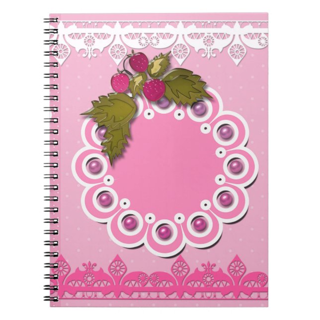 Carnet Grattage rose (Devant)