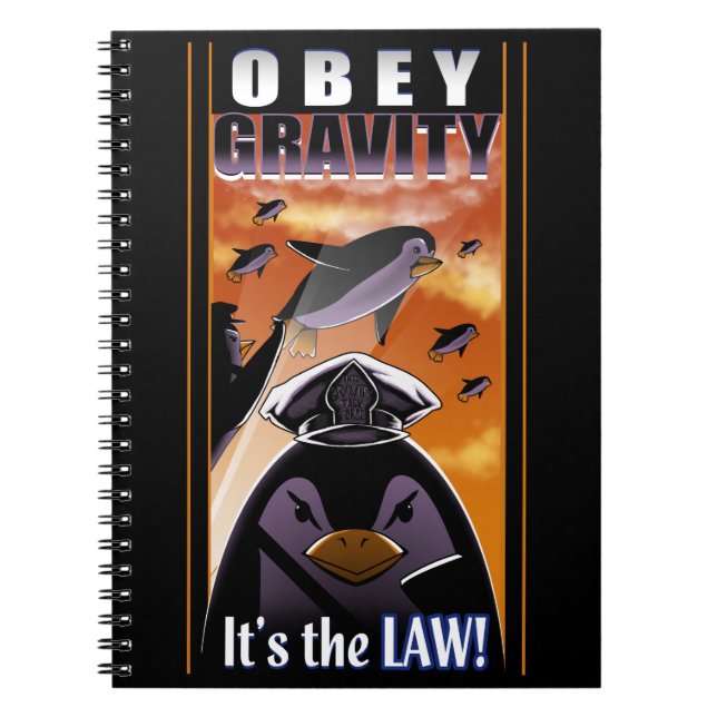 Carnet Gravité de l'obéissance (Devant)