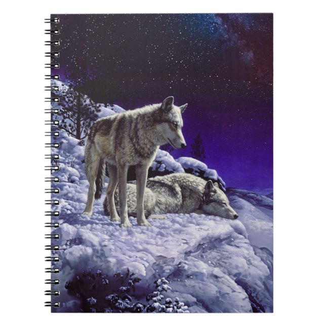Carnet Gray Wolves (Devant)
