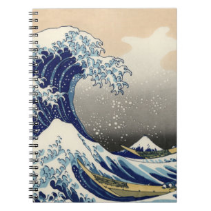 Carnet Great Wave Kanagawa Japanese Painting
