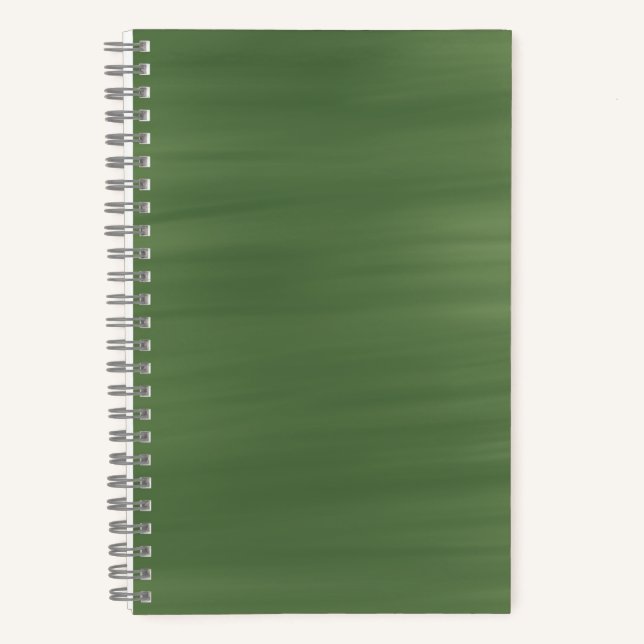 Carnet Green Notebook– Stylish Journa (Recto)