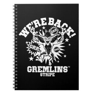 Carnet Gremlins Stripe Nous sommes de retour