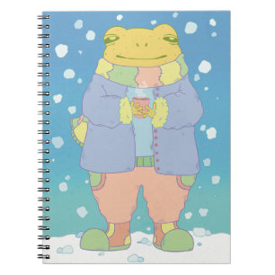 Carnet Grenouille d'hiver confortable