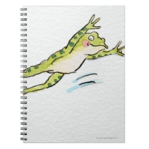 Carnet Grenouille en saut 2