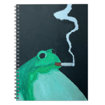 Grenouille Fumeuse Drôle | Animal de Meme Excentri