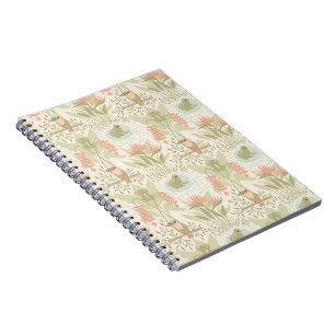 Carnet Grenouilles et oiseaux de la jungle douce